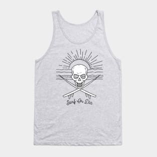 Skull Surfer Tank Top